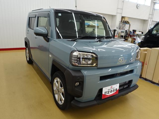 タフトＧ純正７インチナビ　バックカメラ　シートヒーター　オートライト　オートエアコン　ドライブレコーダー　ＥＴＣ車載器　ステアリングスイッチ　キーフリー（石川県）の中古車