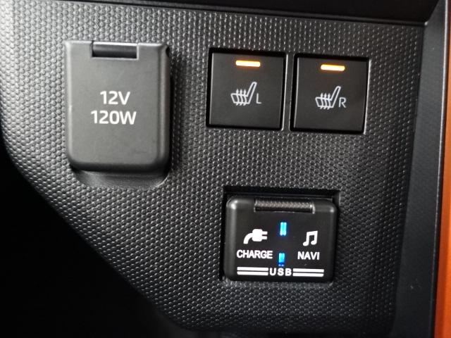 タフトＧ純正７インチナビ　バックカメラ　シートヒーター　オートライト　オートエアコン　ドライブレコーダー　ＥＴＣ車載器　ステアリングスイッチ　キーフリー（石川県）の中古車