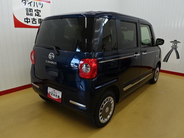 ムーヴキャンバスセオリーG4WD 純正ナビ 次世代スマートアシスト LEDヘッドライト シートヒーター 両側スライドドア 電動パーキング バックカメラ装備(石川県)の中古車