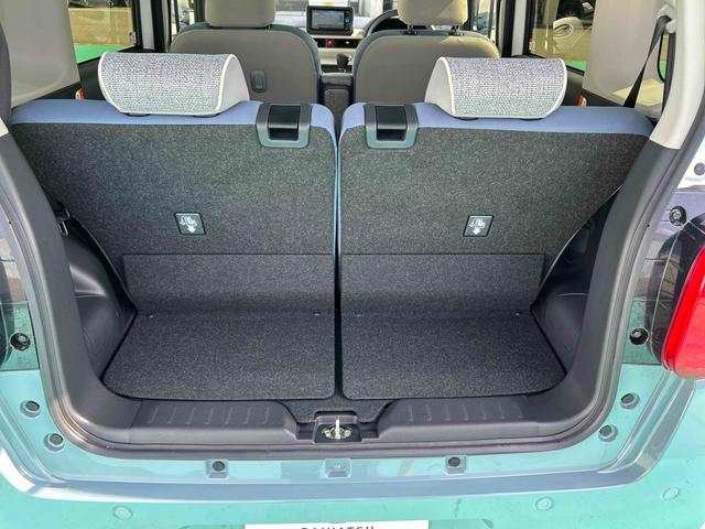 ムーヴキャンバスストライプスＧ２ＷＤ　純正７インチナビ　バックカメラ　シートヒーター　スマアシ　電動パーキングブレーキ（石川県）の中古車