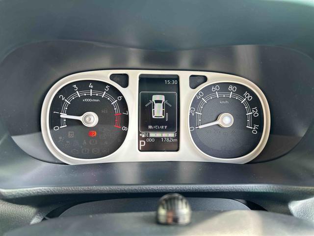 ムーヴキャンバスストライプスＧ２ＷＤ　純正７インチナビ　バックカメラ　シートヒーター　スマアシ　電動パーキングブレーキ（石川県）の中古車