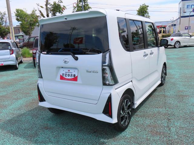 タントカスタムＸ次世代スマートアシスト　両側パワースライドドア　電動パーキングブレーキ・ブレーキホールド機能　シートヒーター　シートバックテーブル　サンシェード　オートライト　バックカメラ　ステアリングスイッチ（石川県）の中古車