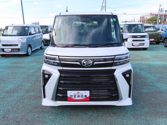 タントカスタムＸ４ＷＤ　次世代スマートアシスト　両側パワースライドドア　シートバックテーブル　シートヒーター　電動パーキングブレーキ・ブレーキホールド機能　サンシェード　バックカメラ　オートライト　キーフリー（石川県）の中古車