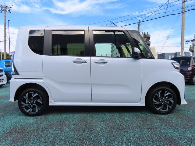 タントカスタムＸ４ＷＤ　次世代スマートアシスト　両側パワースライドドア　シートバックテーブル　シートヒーター　電動パーキングブレーキ・ブレーキホールド機能　サンシェード　バックカメラ　オートライト　キーフリー（石川県）の中古車
