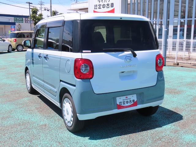 ムーヴキャンバスストライプスＧターボ次世代スマートアシスト　両側パワースライドドア　１０インチナビ　前後ドライブレコーダー・室内カメラ　パノラマ対応カメラ　クルーズコントロール　オートライト　置き楽ＢＯＸ　ターボエンジン　試乗車使用！（石川県）の中古車
