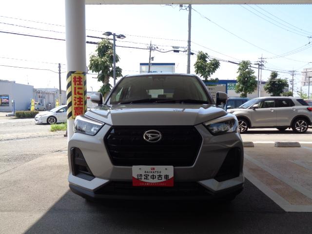 ロッキーＸ４ＷＤ　次世代スマートアシスト　７インチナビ　前後ドライブレコーダー　前後コーナーセンサー　シートヒーター　オートライト　バックカメラ　ステアリングスイッチ　ＥＴＣ　キーフリー　アイドリングストップ（石川県）の中古車