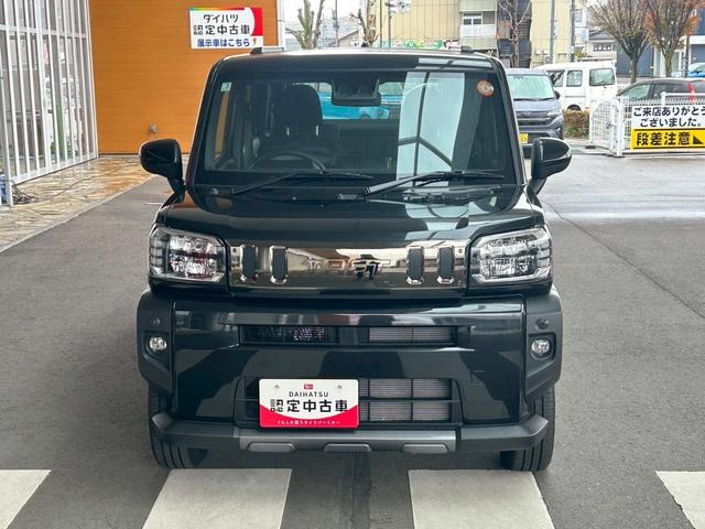 タフトＧ　ダーククロムベンチャー次世代スマートアシスト　電動パーキングブレーキ・ブレーキホールド機能　シートヒーター　クルーズコントロール　オートライト　アイドリングストップ　バックカメラ　キーフリー　アイドリングストップ（石川県）の中古車