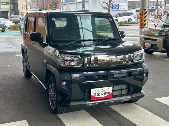 タフトＧ　ダーククロムベンチャー次世代スマートアシスト　電動パーキングブレーキ・ブレーキホールド機能　シートヒーター　クルーズコントロール　オートライト　アイドリングストップ　バックカメラ　キーフリー　アイドリングストップ（石川県）の中古車