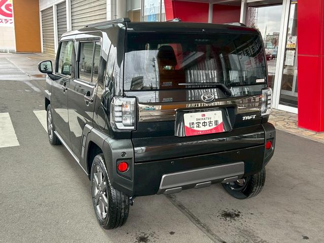 タフトＧ　ダーククロムベンチャー次世代スマートアシスト　電動パーキングブレーキ・ブレーキホールド機能　シートヒーター　クルーズコントロール　オートライト　アイドリングストップ　バックカメラ　キーフリー　アイドリングストップ（石川県）の中古車