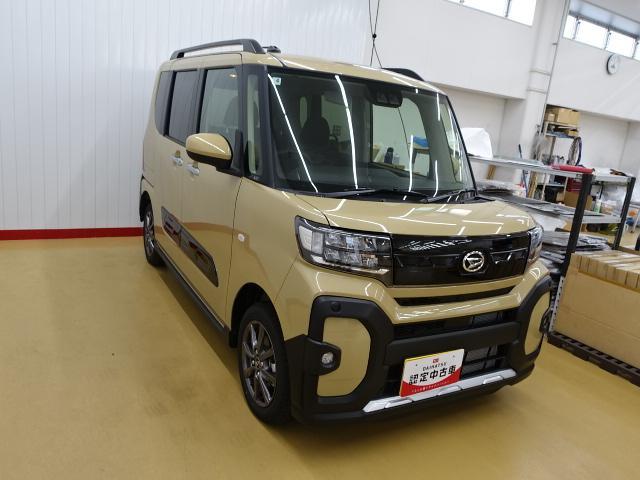 タントファンクロス４ＷＤ　シートヒーター　両側電動スライドドア　アイドリングストップ　プッシュスタート　スマートキー　衝突被害軽減システム　横滑り防止機能　オートライト　オートエアコン（石川県）の中古車