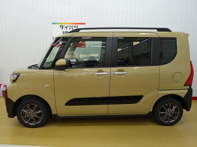 タントファンクロス４ＷＤ　シートヒーター　両側電動スライドドア　アイドリングストップ　プッシュスタート　スマートキー　衝突被害軽減システム　横滑り防止機能　オートライト　オートエアコン（石川県）の中古車