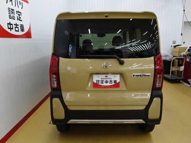 タントファンクロス４ＷＤ　シートヒーター　両側電動スライドドア　アイドリングストップ　プッシュスタート　スマートキー　衝突被害軽減システム　横滑り防止機能　オートライト　オートエアコン（石川県）の中古車