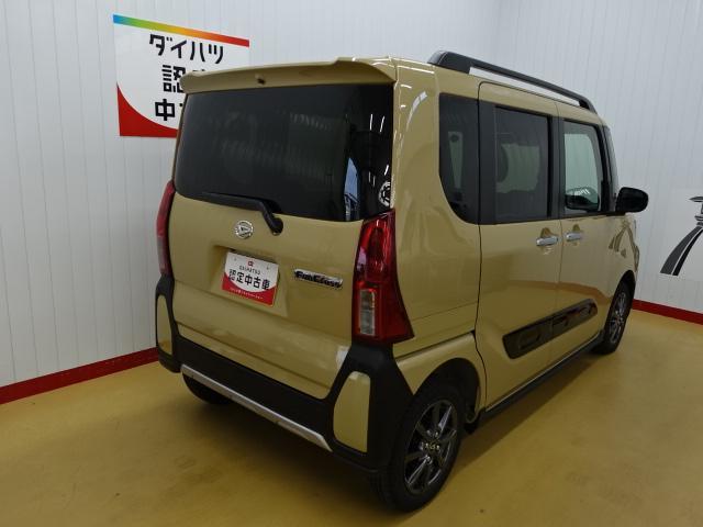 タントファンクロス４ＷＤ　シートヒーター　両側電動スライドドア　アイドリングストップ　プッシュスタート　スマートキー　衝突被害軽減システム　横滑り防止機能　オートライト　オートエアコン（石川県）の中古車