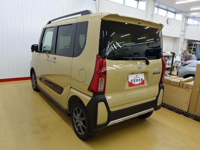 タントファンクロス４ＷＤ　シートヒーター　両側電動スライドドア　アイドリングストップ　プッシュスタート　スマートキー　衝突被害軽減システム　横滑り防止機能　オートライト　オートエアコン（石川県）の中古車