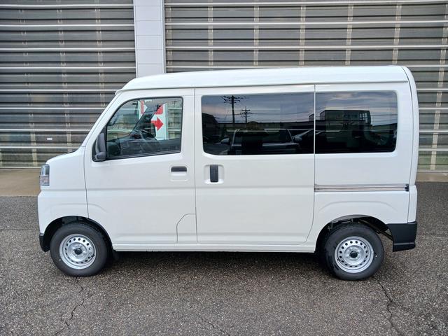 ハイゼットカーゴＤＸ４ＷＤ　スマートアシスト　キーレスリモコン　フロントパワーウインド　スチールホイール　両側リアスライドドア　コーナーセンサー　マニュアルエアコン　オートライト　アイドリングストップ（石川県）の中古車