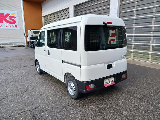ハイゼットカーゴＤＸ４ＷＤ　スマートアシスト　キーレスリモコン　フロントパワーウインド　スチールホイール　両側リアスライドドア　コーナーセンサー　マニュアルエアコン　オートライト　アイドリングストップ（石川県）の中古車