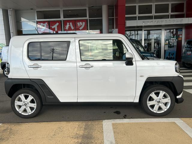 タフトＧ　クロムベンチャー４ＷＤ　スカイルーフ　プッシュスタート　スマートキー　オートライト　オートエアコン　電動パーキングブレーキ　衝突被害軽減システム　横滑り防止機能　アイドリングストップ（石川県）の中古車