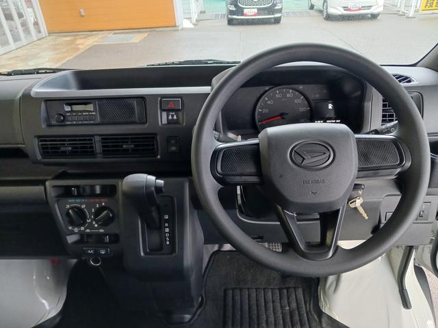 ハイゼットカーゴＤＸ４ＷＤ　スマートアシスト　キーレスリモコン　フロントパワーウインド　スチールホイール　両側リヤスライドドア　コーナーセンサー　マニュアルエアコン　カーペットマット　オートライト　アイドリングストップ（石川県）の中古車