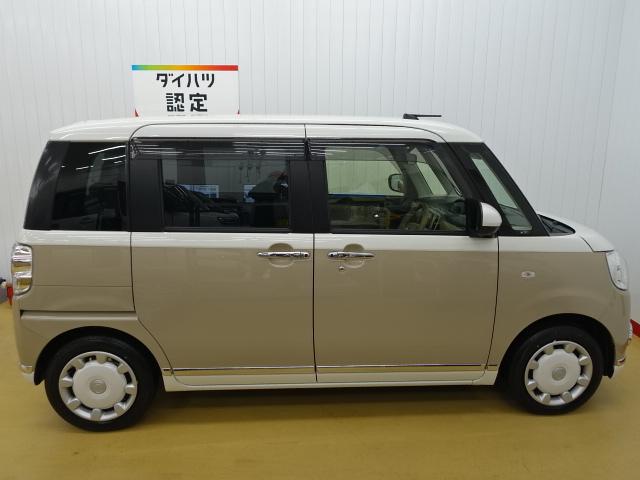 ムーヴキャンバスGメイクアップVS SAIIIスマートアシストIII 純正ナビ パノラマモニター ドラレコ LEDヘッドライト LEDフォグライト 両側パワースライドドア 運転席シートヒーター(石川県)の中古車