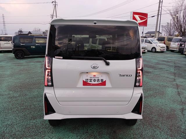 タントカスタムＸ４ＷＤ　スマートアシスト　純正ナビ　バックカメラ　両側電動スライドドア　シートヒーター　スマートキー　オートライト　電動パーキングブレーキ　衝突被害軽減システム　横滑り防止機能　アイドリングストップ（石川県）の中古車