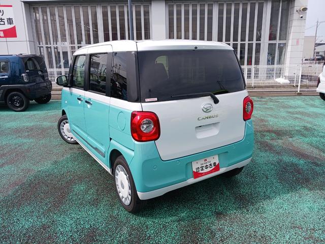 ムーヴキャンバスストライプスGスマートアシスト 純正ナビ バックカメラ 両席パワースライドドア 前席シートヒーター LEDヘッドライト LEDフォグライト パーキングセンサー キーフリー(石川県)の中古車