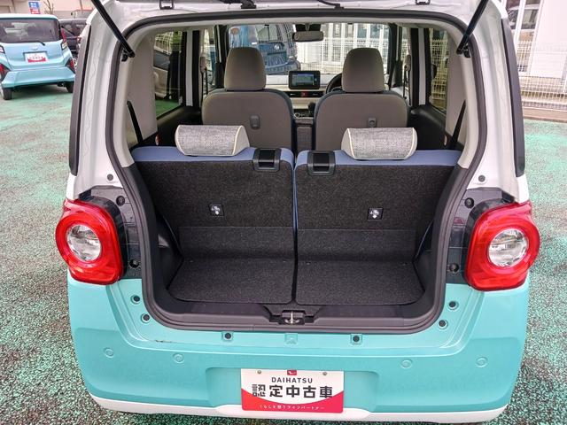 ムーヴキャンバスストライプスGスマートアシスト 純正ナビ バックカメラ 両席パワースライドドア 前席シートヒーター LEDヘッドライト LEDフォグライト パーキングセンサー キーフリー(石川県)の中古車