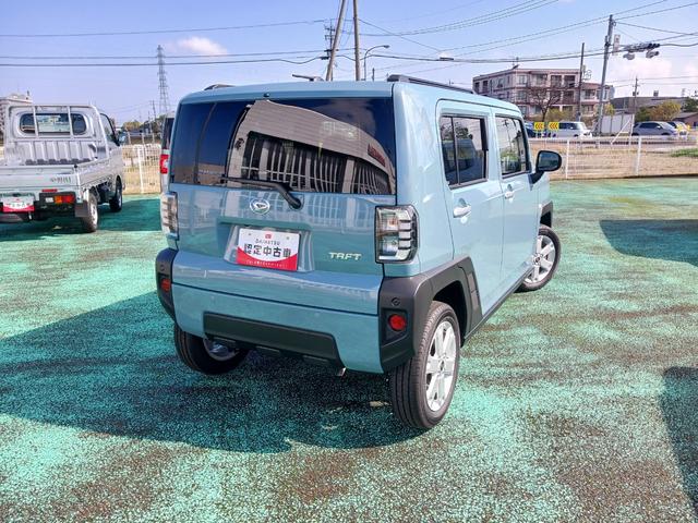 タフトＧ純正７インチナビ　バックカメラ　スマアシ　ＬＥＤヘッドライト　フォグライト　パーキングセンサー　シートヒータ（石川県）の中古車