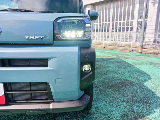 タフトＧ純正７インチナビ　バックカメラ　スマアシ　ＬＥＤヘッドライト　フォグライト　パーキングセンサー　シートヒータ（石川県）の中古車