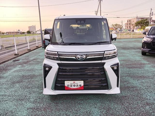 タントカスタムＲＳリミテッド　４ＷＤ４ＷＤ　ターボ　純正７インチナビ　バックカメラ　ＥＴＣ　スマアシ　両側パワースライドドア　シートヒーター　ＬＥＤヘッドライト　ＬＥＤフォグライト　キーフリー（石川県）の中古車