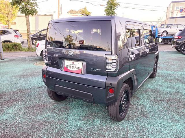 タフトX 4WD4WD 純正7インチナビ バックカメラ ドラレコ スマアシ コーナーセンサー LEDヘッドライト アイドリングストップ(石川県)の中古車