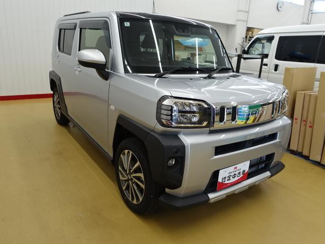 タフトＧターボ　クロムベンチャー４ＷＤ　９インチスタイリッシュナビ　ＵＳＢアダプター　ＥＴＣ車載器　シートヒーター　ドラレコ　クルーズコントロール　スマートアシスト（石川県）の中古車