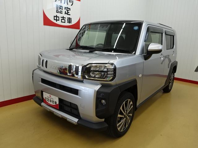 タフトＧターボ　クロムベンチャー４ＷＤ　９インチスタイリッシュナビ　ＵＳＢアダプター　ＥＴＣ車載器　シートヒーター　ドラレコ　クルーズコントロール　スマートアシスト（石川県）の中古車