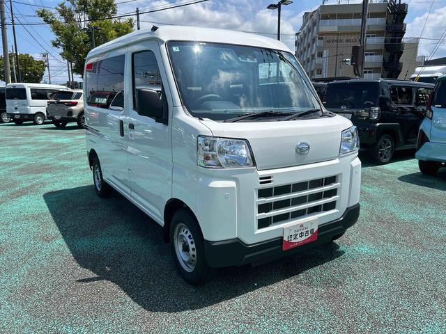 ハイゼットカーゴＤＸ走行無制限１年保証　４ＷＤ　フロントコーナーセンサーＬＥＤヘッドライト　アイドリングストップ　オートハイビーム　キーレス（石川県）の中古車