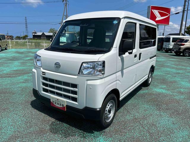 ハイゼットカーゴＤＸ走行無制限１年保証　４ＷＤ　フロントコーナーセンサーＬＥＤヘッドライト　アイドリングストップ　オートハイビーム　キーレス（石川県）の中古車