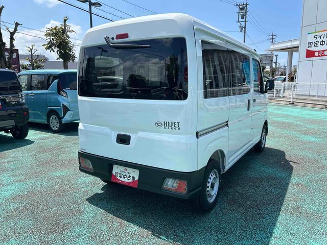 ハイゼットカーゴＤＸ走行無制限１年保証　４ＷＤ　フロントコーナーセンサーＬＥＤヘッドライト　アイドリングストップ　オートハイビーム　キーレス（石川県）の中古車
