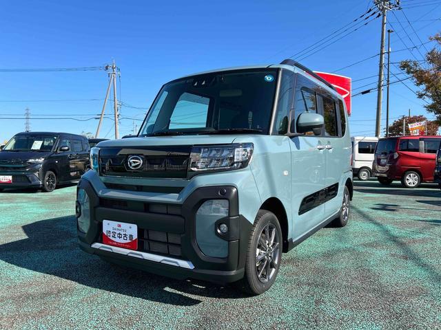 タントファンクロス走行無制限１年保証　４ＷＤ　純正ディスプレイオーディオ　バックカメラ　パノラマモニター　衝突回避支援ブレーキ　コーナーセンサー　両側パワースライドドア　シートヒーター　ＥＴＣ車載器　オートライト（石川県）の中古車
