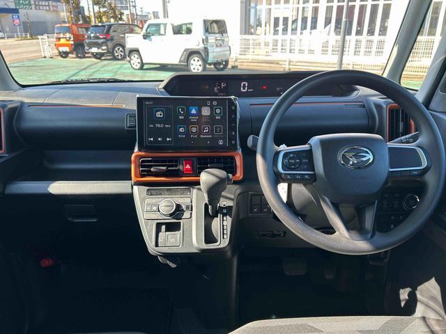 タントファンクロス走行無制限１年保証　４ＷＤ　純正ディスプレイオーディオ　バックカメラ　パノラマモニター　衝突回避支援ブレーキ　コーナーセンサー　両側パワースライドドア　シートヒーター　ＥＴＣ車載器　オートライト（石川県）の中古車