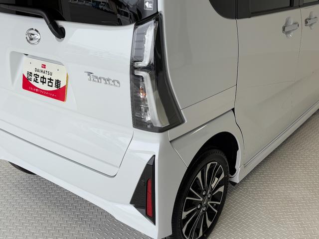 タントカスタムＲＳカーナビ　バックカメラ　ドラレコ　シートヒーター　ターボエンジン　両側電動スライドドア　オートライト　オートエアコン　ＬＥＤヘッドランプ　ＬＥＤフォグランプ　４ＷＤ（長野県）の中古車
