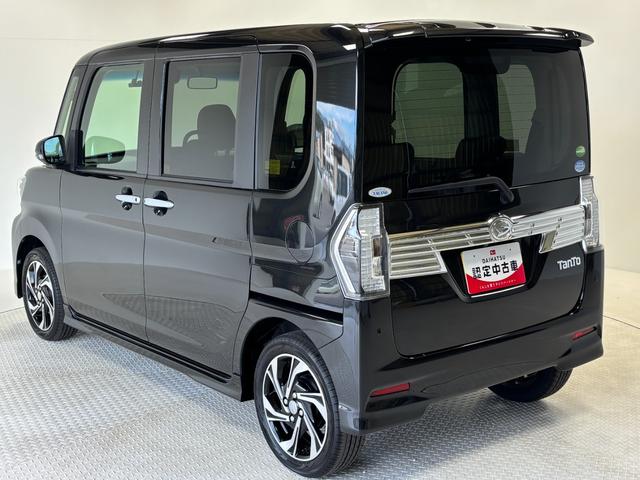 タントカスタムＲＳ　ＳＡIIIカーナビ　全方位カメラ　ドラレコ　ＣＶＴ　オートライト　オートエアコン　シートヒーター　両側電動スライドドア　ターボエンジン　ＬＥＤヘッドランプ　ＬＥＤフォグランプ（長野県）の中古車