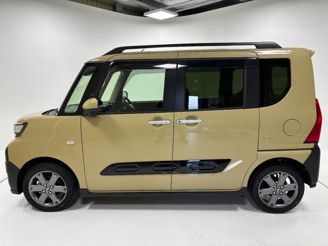 タントファンクロスターボターボ　防錆塗装済み　オーディオレス　両側パワースライドドア　両側シートヒーター　撥水加工シート　ＵＳＢソケット　プッシュスタート　キーフリー　格納式テーブル　電動格納ミラー　スマートアシスト（長野県）の中古車