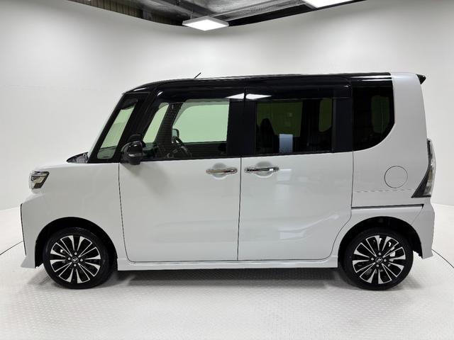 タントカスタムＲＳターボ　防錆塗装済み　オーディオレス　両側電動スライドドア　両側シートヒーター　ＵＳＢソケット　ＬＥＤ　オートライト　ステアリングスイッチ　プッシュスタート　キーフリー　電動格納ミラー　スマアシ（長野県）の中古車