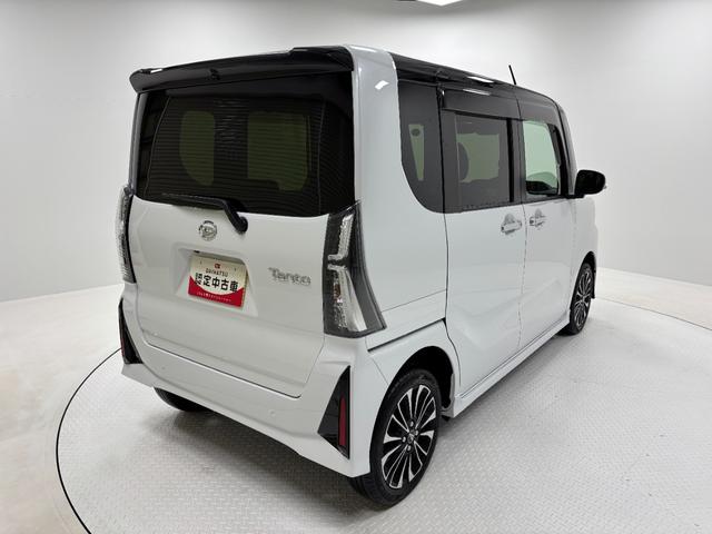 タントカスタムＲＳターボ　防錆塗装済み　オーディオレス　両側電動スライドドア　両側シートヒーター　ＵＳＢソケット　ＬＥＤ　オートライト　ステアリングスイッチ　プッシュスタート　キーフリー　電動格納ミラー　スマアシ（長野県）の中古車