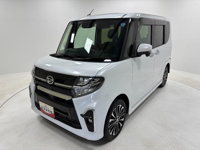 タントカスタムＲＳターボ　防錆塗装済　追従機能　ＥＴＣ　ナビ　バックカメラ　Ｂｌｕｅｔｏｏｔｈ　ＵＳＢ　両側電動スライドドア　ミラクルオープンドア　両側シートヒーター　格納式テーブル　ＬＥＤ　キーフリー　スマアシ（長野県）の中古車