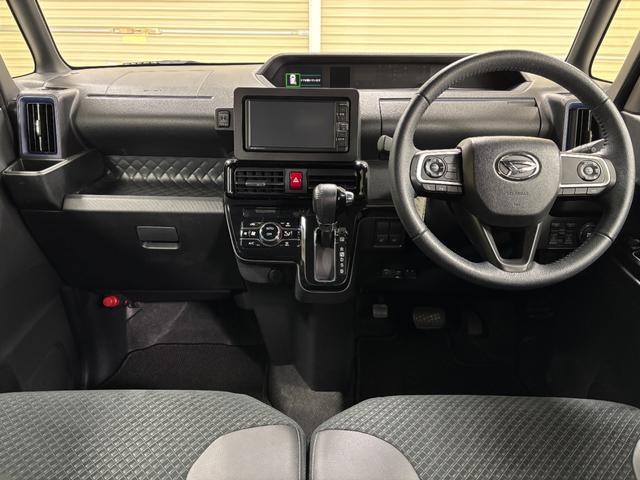 タントカスタムＲＳターボ　防錆塗装済　追従機能　ＥＴＣ　ナビ　バックカメラ　Ｂｌｕｅｔｏｏｔｈ　ＵＳＢ　両側電動スライドドア　ミラクルオープンドア　両側シートヒーター　格納式テーブル　ＬＥＤ　キーフリー　スマアシ（長野県）の中古車