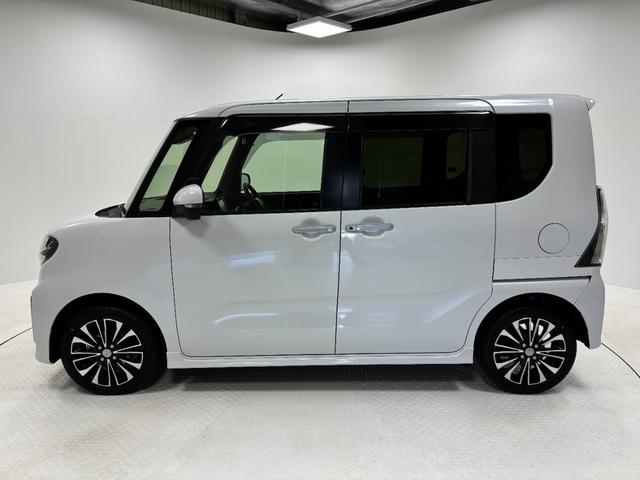 タントカスタムＲＳターボ　防錆塗装済　追従機能　ＥＴＣ　ナビ　バックカメラ　Ｂｌｕｅｔｏｏｔｈ　ＵＳＢ　両側電動スライドドア　ミラクルオープンドア　両側シートヒーター　格納式テーブル　ＬＥＤ　キーフリー　スマアシ（長野県）の中古車