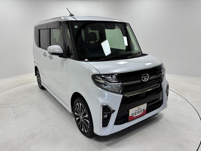 タントカスタムＲＳターボ　防錆塗装済　追従機能　ＥＴＣ　ナビ　バックカメラ　Ｂｌｕｅｔｏｏｔｈ　ＵＳＢ　両側電動スライドドア　ミラクルオープンドア　両側シートヒーター　格納式テーブル　ＬＥＤ　キーフリー　スマアシ（長野県）の中古車