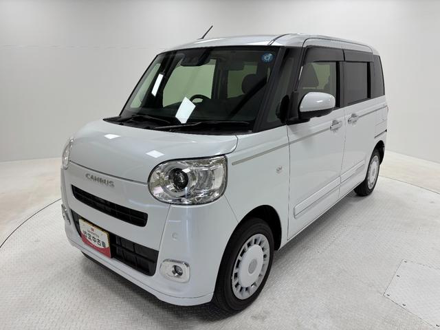 ムーヴキャンバスセオリーGオーディオレス USBソケット 両側電動スライドドア 両側シートヒーター ホッとカップホルダー 置きラクボックス LEDヘッドランプ オートライト 電動格納ミラー キーフリー スマアシ(長野県)の中古車