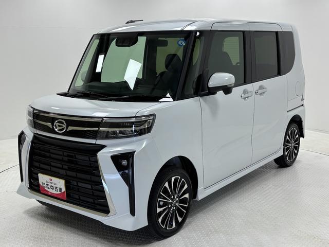 タントカスタムＲＳリミテッドターボ　追従機能　オーディオレス　ＵＳＢソケット　両側電動スライドドア　ミラクルオープンドア　両側シートヒーター　格納式テーブル　電動格納ミラー　ＬＥＤ　オートライト機能　キーフリー　スマアシ（長野県）の中古車