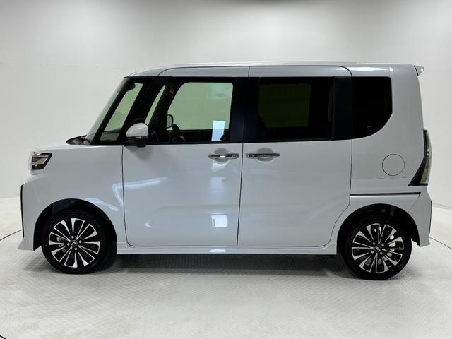 タントカスタムＲＳリミテッドターボ　追従機能　オーディオレス　ＵＳＢソケット　両側電動スライドドア　ミラクルオープンドア　両側シートヒーター　格納式テーブル　電動格納ミラー　ＬＥＤ　オートライト機能　キーフリー　スマアシ（長野県）の中古車