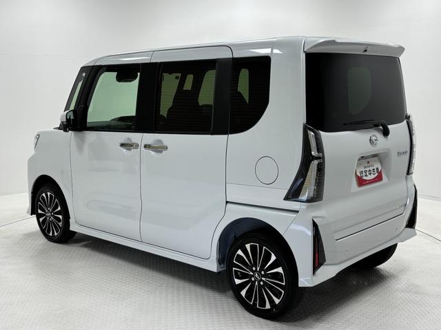 タントカスタムＲＳリミテッドターボ　追従機能　オーディオレス　ＵＳＢソケット　両側電動スライドドア　ミラクルオープンドア　両側シートヒーター　格納式テーブル　電動格納ミラー　ＬＥＤ　オートライト機能　キーフリー　スマアシ（長野県）の中古車